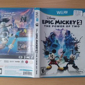 Epic Mickey 2 The Power of Two Wii-U GAme